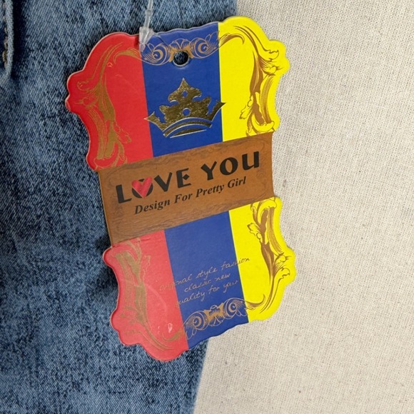New Love You High Rise Skinny Jeans size 7/8 Juniors Blue - Picture 2 of 10
